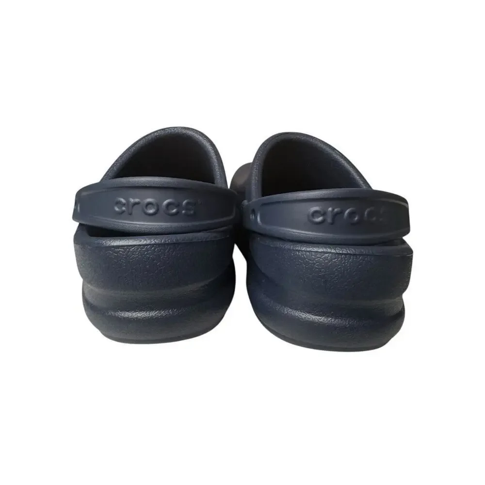 Crocs NEW Bistro Work Clogs Navy Blue Men’s 11 Restaurant Healthcare Hospitality
